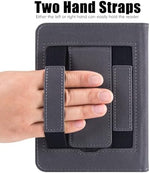 Interior view of Bozhuorui Kindle case with soft microfiber lining