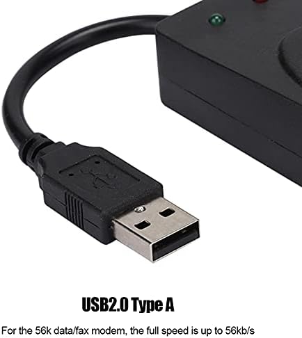 Ciciglow fax modem connected to a desktop computer USB port