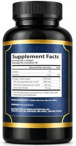 Marq Nutrition plant-based Omega-3 supplement softgels