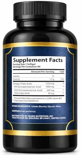 Marq Nutrition plant-based Omega-3 supplement softgels