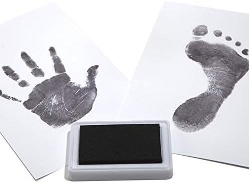 Baby's Touch safe ink pad packaging highlighting the ASTM-D4236 safety compliance standard