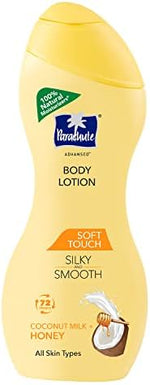 Parachute Advansed Soft Touch lotion back label details