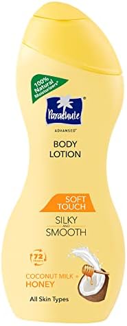 Parachute Advansed Soft Touch lotion back label details