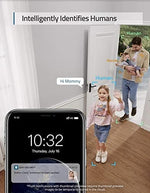 Eufy smart indoor camera showing local MicroSD card storage installation side view