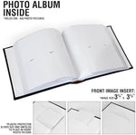 GiftsForYouNow Laser Engraved Leatherette Album placed on a nursery display shelf.