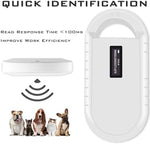 Smoostart Microchip Scanner, 1000 Records Increased Huge Data Storage Upload to PC, Scanning Distance and Speed Increase, Only Compatible with FDX-B/EMID (15/10) Digits Microchips - Image 5