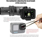 Action camera accessory replacement part displaying the inner rubber sealing gasket.