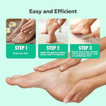 SilkySecret professional grade callus softener gel application process