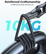 Premium heavy duty 8K video adapter cable showcasing the protective inner shielding layers