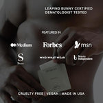 Close-up of PRIVATES intimate wipes ingredients highlighting aloe and hyaluronic acid