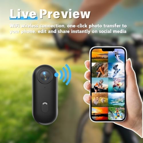 SHPTDJTIC POV Pro action camera kit layout with 64GB memory card and mounting accessories