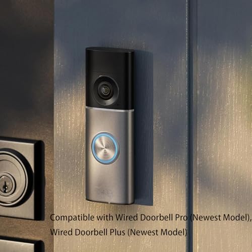 Side profile view demonstrating the compact size and keychain hole of the security camera opening key