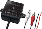 Close-up of the IP65 weather-resistant seal on the HomeSpot marine stereo adapter unit.