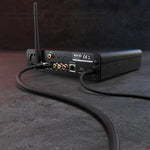 Durable PVC jacket texture on KabelDirekt audio cable