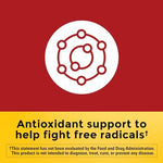 Nature Made Coenzyme Q10 supplement supplement label details showing 300 milligrams per serving ingredients.