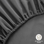Rose&Risy brand packaging for queen size fitted sheet