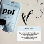 Shred resistant nylon flossers by The Pultool for adults and kids orthodontic care.