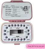 FurPaw pink tooth fairy box showing interior EVA foam liner for writing