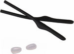 Skin-friendly silicone rubber material texture view of ear socks