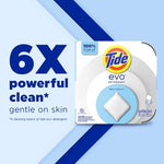 Recyclable cardboard packaging of USA imported dye free detergent tiles for modern homes