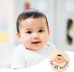 Side profile of Azbuk wooden toddler hair case