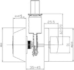 Design House 727438 deadbolt components and accessories