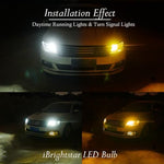 Plug and play dual function light bulb for daytime running lights