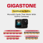 Infographic displaying the 5-year data recovery service protection badge for Gigastone cards