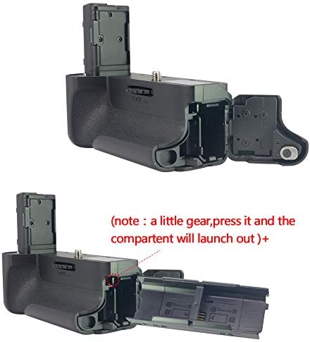 Mcoplus photographic vertical grip interface electronic gold-plated contact pins for seamless communication with Sony Alpha bodies