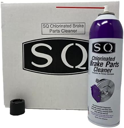 SQ Non-Flammable Brake Parts Cleaner 12 pack front view