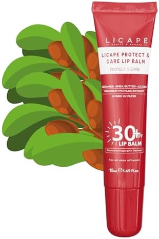 LICAPE® SPF 30 Lip Balm – Clear Moisturizing Lip Care with Shea Butter & Jojoba Oil – Sunscreen Protection for Lips – Hydrating, Nourishing & Soothing, Daily Lip Care - Image 1
