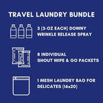 Three ounce wrinkle release spray pack of three for travel garment care