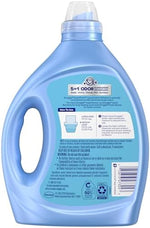 Snuggle SuperFresh 78.8 ounce bottle highlighting static and wrinkle reduction.