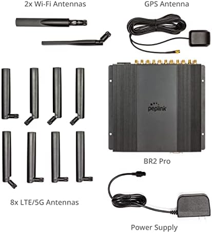 Peplink Max BR2 Pro SIM slot access and industrial connectors