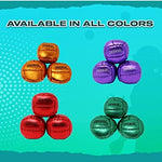 Three pack set of Zeekio Galaxy professional grade millet filled balls in original packaging