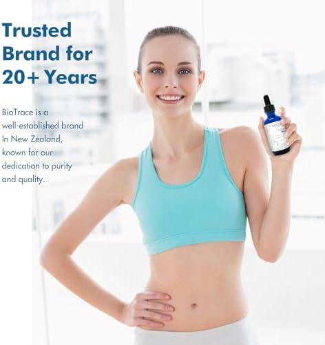 Biotrace BioActive Silica bottle with dropper usage instruction