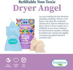 Safe chemical free fabric softener alternative for family laundry