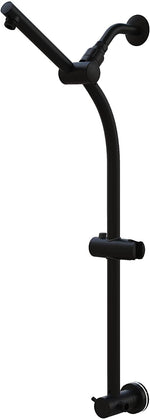Westbrass 5-function rainfall shower head and panda sprayer