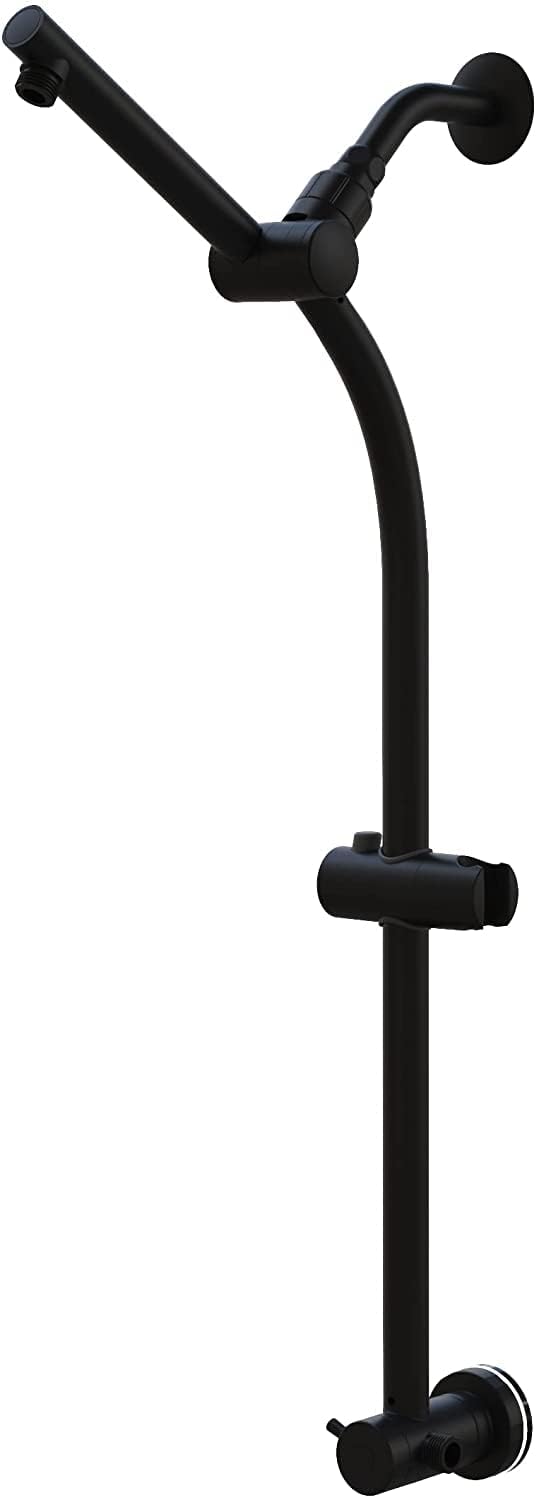 Westbrass 5-function rainfall shower head and panda sprayer