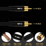 Kxable 40ft audio cable with included cable ties