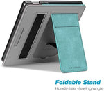 CaseBot Kindle Oasis protective sleeve cover with the foldable stand opened up