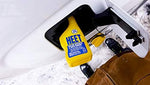 Heet condensation absorber liquid fluid for automotive fuel line protection