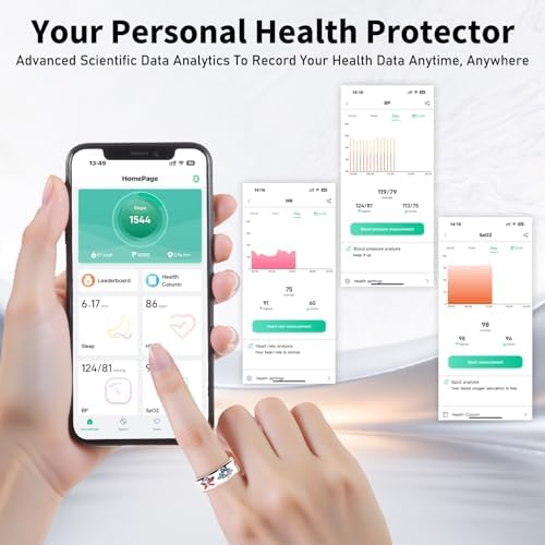 Chendssfkd health tracker ring side profile