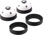 White metal bell for cat and dog communication