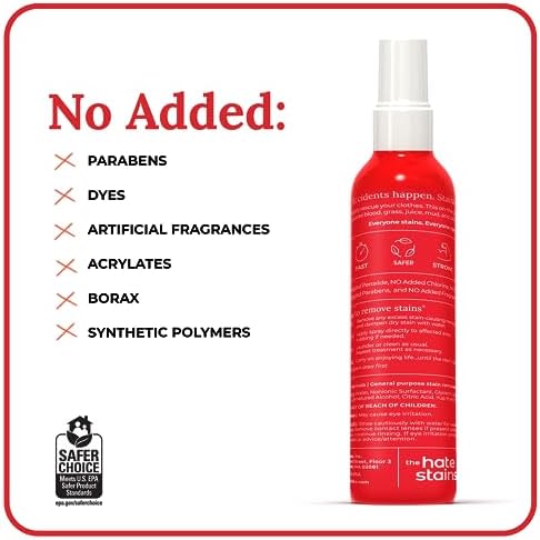 Emergency Stain Rescue non-toxic carpet cleaner spray for pet and food messes.