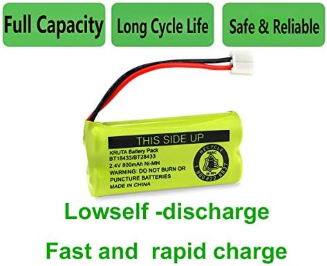 Back view of the durable yellow casing housing the dual AAA cell configuration of the Kruta battery