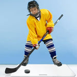 Deekin compact synthetic ice tiles ideal for kids and adults practicing hockey skills at home