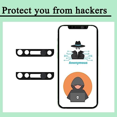Close up view of the strong adhesive backing on the Peramarl smartphone privacy shield