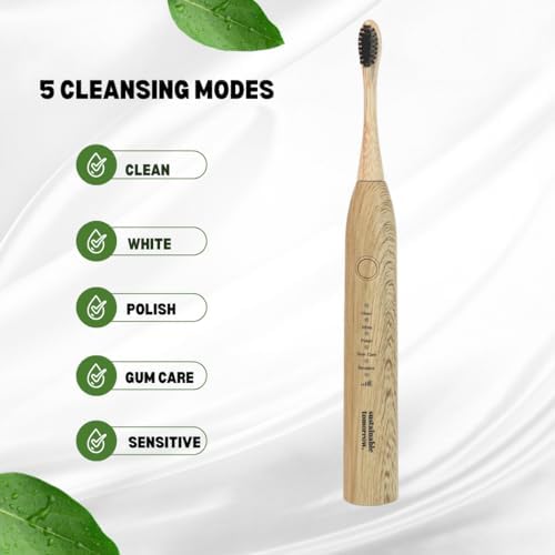 Sustainable Tomorrow oral care set showcasing the beautiful hand illustrated packaging designed by Ingrid Winkler.