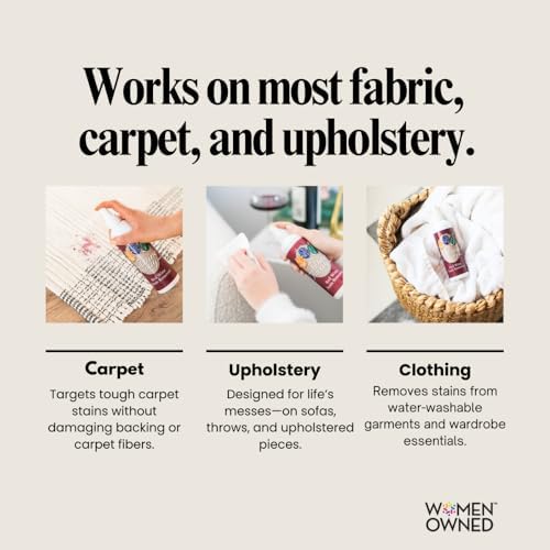 Wine Away citrus scent laundry and carpet stain remover spray